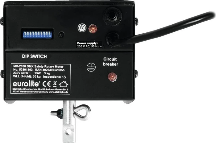 Eurolite MD-2030 DMX Sicherheits-Drehmotor