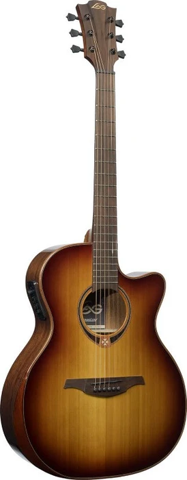 LAG Tramontane 118 Auditorium Bevel Cutaway Brown Shadow (T118ABCE-BRS)