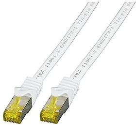 EFB Elektronik Patchkabel, Cat7/Cat6a, S/FTP, RJ-45/RJ-45, 1m, weiß