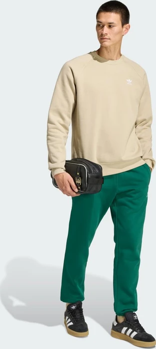 adidas Trefoil Essentials Sweatshirt stone khaki (Herren)