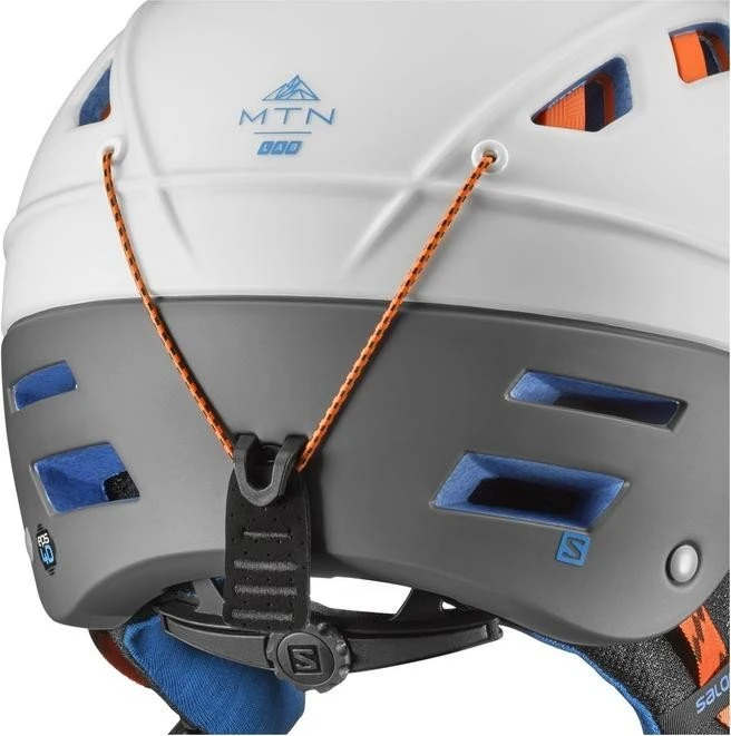 Salomon MTN Lab Helm schwarz/weiß/blau