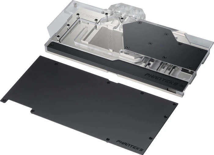 Phanteks Glacier G30 ASUS 3090 Ti Strix schwarz, mit Backplate