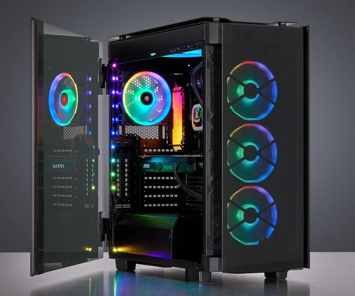 Corsair Obsidian 500D RGB SE, Glasfenster