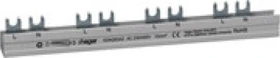 Hager Phasenschine 2P Gabelanschluss 10mm² für ARF xxxD 12 Module