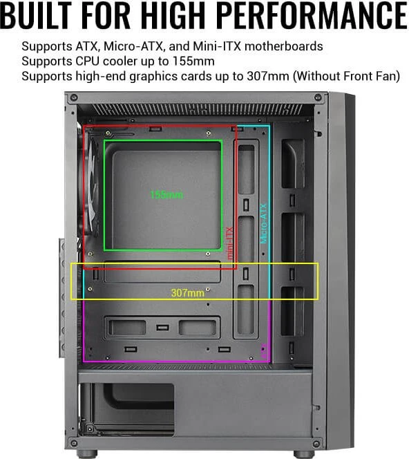 AeroCool Delta, Acrylfenster