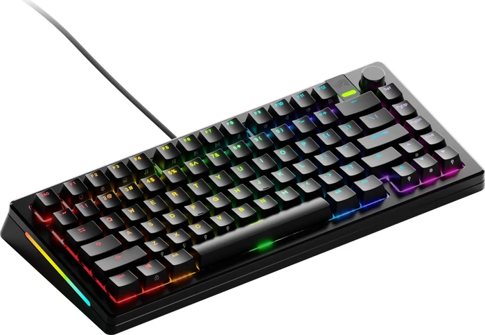 Glorious GMMK 3 Pro 75% Pre-built Gaming Keyboard, schwarz, LEDs RGB, Glorious Fox MX, USB, US