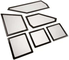 DEMCiflex Staubfilter Set für NZXT Phantom 410 schwarz/schwarz