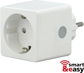e2 elektro Steckdosenadapter WiFi smart & easy, Smart-Steckdose mit Strommessfunktion (1711010010196)