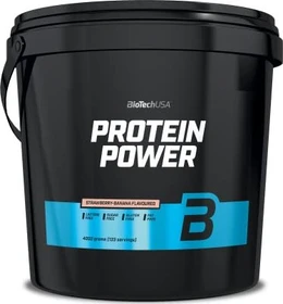 BioTech USA Protein Power Erdbeer/Banane 4kg