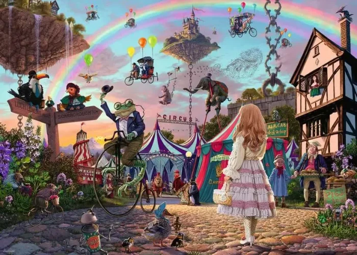 Ravensburger Puzzle Der verzauberte Zirkus (17482) – Bild 2 von 2