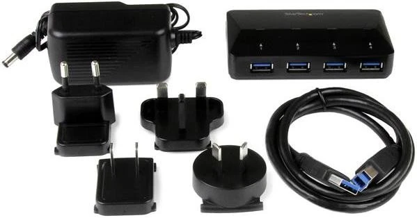StarTech USB-Hub, 4x USB-A 3.0, USB-B 3.0 [Buchse]