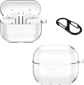 Lemxiee Hülle für Samsung Galaxy Buds 3/Galaxy Buds 3 Pro transparent