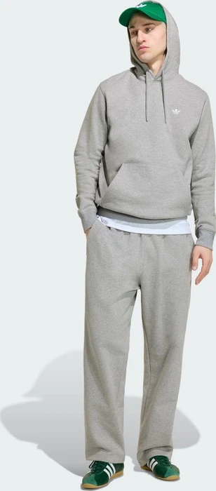 adidas Trefoil Essentials Hoodie medium grey heather (Herren)