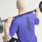 adidas D4T Primelift 3-Streifen Funktionsshirt kurzarm pure purple (Herren) Vorschaubild