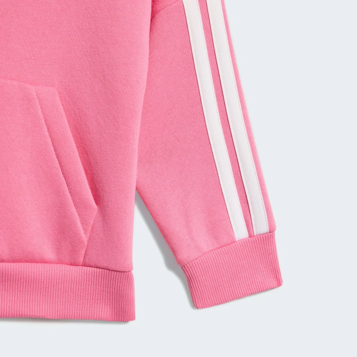 adidas Essentials Trainingsanzug pink fusion/white (Junior)