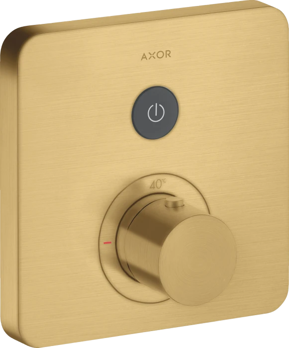 Hansgrohe ShowerSelect Thermostat Unterputz softsquare 1 Verbraucher brushed gold optic