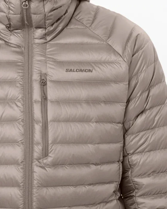 Salomon Elixir Micro Down Hooded Funktionsjacke iron (Herren)