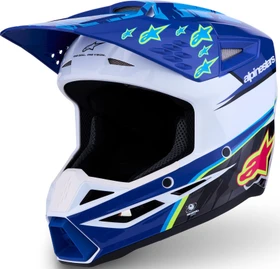 Alpinestars S-M3 Jugendliche Falcon blau/weiß/gelb