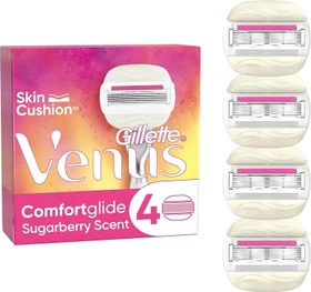 Gillette Venus Comfortglide Festival Edition Sugarberry Rasierklinge, 4 Stück