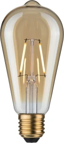 Paulmann 1879 Filament LED Birne E27 2.7W/817 warmweiß gold