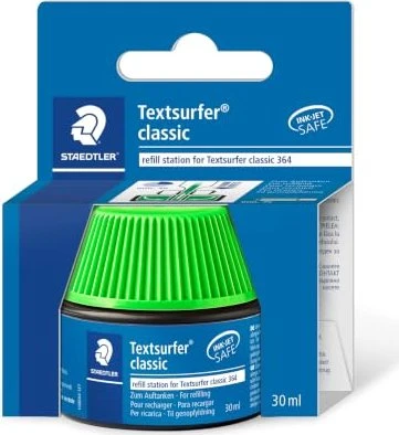 Staedtler Textsurfer classic Nachfüllstation Tintenflasche grün, 30ml