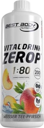 Best Body Nutrition Vital Drink Zerop White Tea Peach 1l