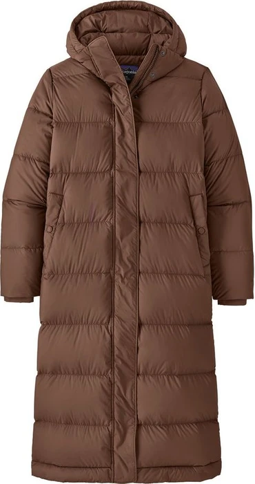 Patagonia Silent Down Long Funktionsmantel molasses brown (Damen)
