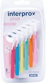 Dentaid Interprox Plus Interdentalbürste range mix, 6 Stück