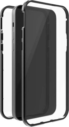 Black Rock 360° Glass Case für Apple iPhone 13 transparent/schwarz