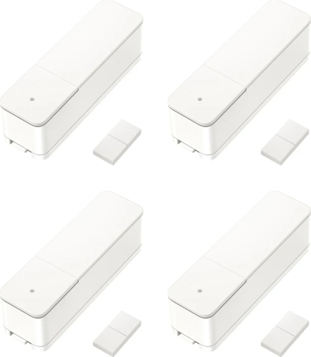 Bosch Smart Home Tür-/Fensterkontakt II, weiß, Schließ-/Öffnungssensor, 4er-Pack