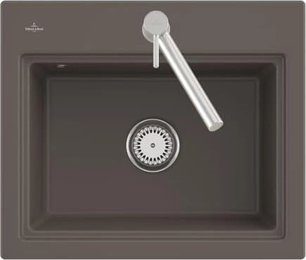 Villeroy & Boch Subway Style 60 S Einbau Becken mittig timber