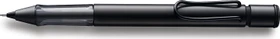 Lamy AL-Star Druckbleistift HB 0.5mm graphit, schwarz/transparent, Radierer