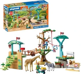 playmobil Animals & Friends Zoo Wildnis-Kletterpark