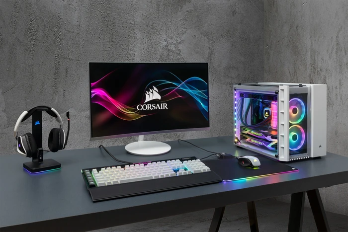 Corsair Crystal Series 280X RGB, weiß, Glasfenster