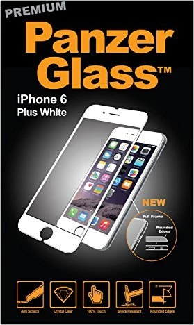 PanzerGlass Displayschutz Premium für Apple iPhone 6 Plus weiß