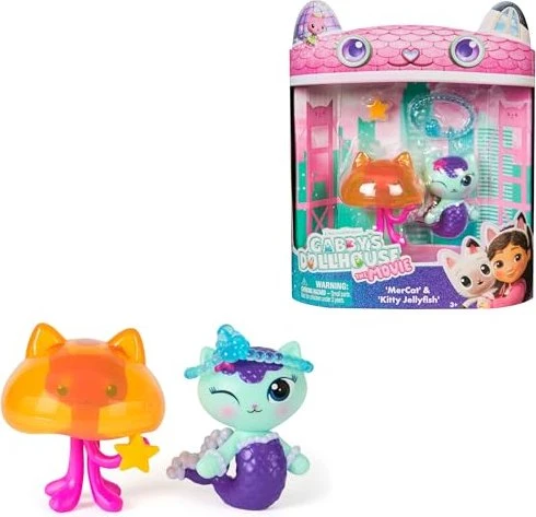Spin Master Gabby's Dollhouse - Der Film - Merkätzchen & Kitty Jellyfish
