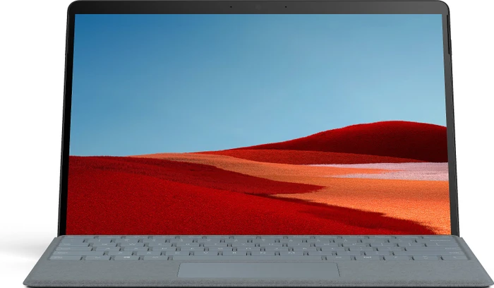 Microsoft Surface Pro X, Mattschwarz, SQ2, 16GB RAM, 512GB, LTE, Business, Surface Pro X Signature Keyboard Eisblau, Surface Slim Pen Bundle
