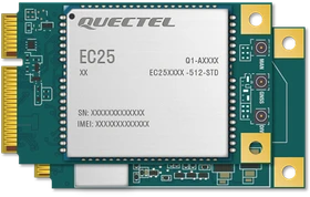 Quectel EC25 WWAN-Adapter, LTE/UMTS/GSM, PCIe Mini Card (EC25-E)