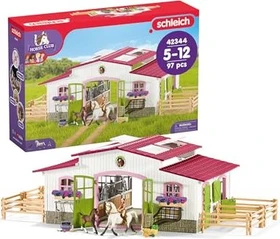 Schleich Horse Club - Reiterhof mit Reiterin, Pferden und Zubehör