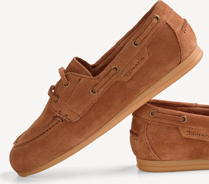 Tamaris Ledermoccassin braun (Damen)