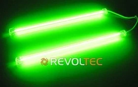 Revoltec CCF/Kaltlichtkathodenröhre Twin Set grün, 30cm