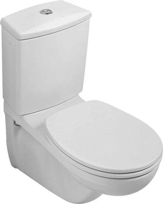 Villeroy & Boch O.novo Tiefspül-WC für Kombination, wandhängend, weiß alpin CeramicPlus