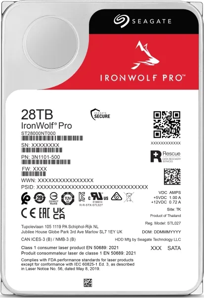 Seagate IronWolf Pro NAS HDD