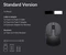 Keychron M4 Wireless Mouse schwarz, USB/Bluetooth Vorschaubild