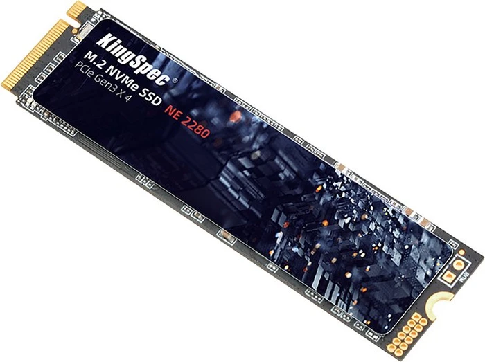 KingSpec NE-512 2280 512GB, M.2 2280 / M-Key / PCIe 3.0 x4, Heatspreader