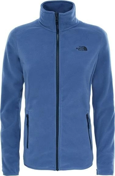 The North Face 100 Glacier Full Zip Funktionsjacke costal fjord blue (Damen)