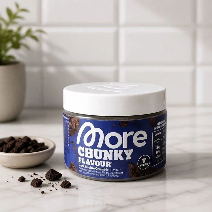 More Nutrition Chunky Flavour Dark Cookie Crumble 150g