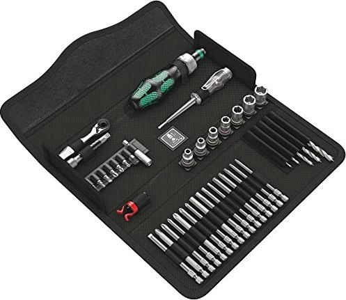 Wera Kraftform Kompakt H1 Holz Handwerkzeugset inkl. Tasche, 35-tlg.