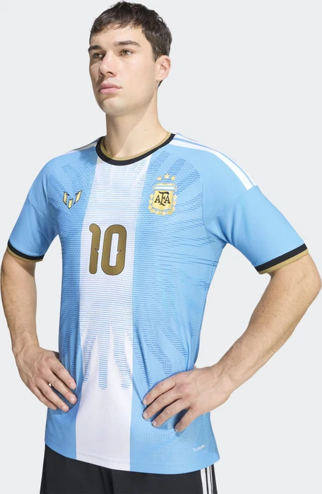 adidas Argentinien Messi 26 Authentic Trikot kurzarm light blue (Herren)