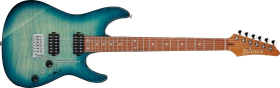 Ibanez AZ24S1F TXB Transparent Turquoise Burst